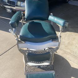 Antique Barber Chair. KOKEN