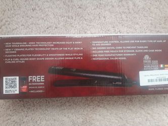 Ceramic hair straightener