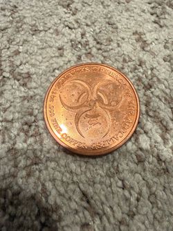 Copper gold silver