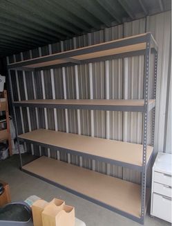 Garage Storage Room Shelving Racks 96x18 Boltless Shelves Stronger Than Homedepot Lowes Costco And Ivar Systems Delivery Available