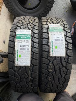 Kumho LT 245 75 R17