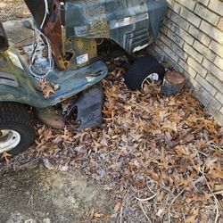 2 Riding Lawn Mowers For Parts 