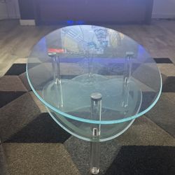 Glass Living Room Table Mint Condition  