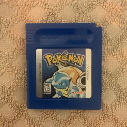 Pokemon Blue Version Nintendo Game Boy