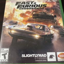 Fast & The Furious Xbox One Game