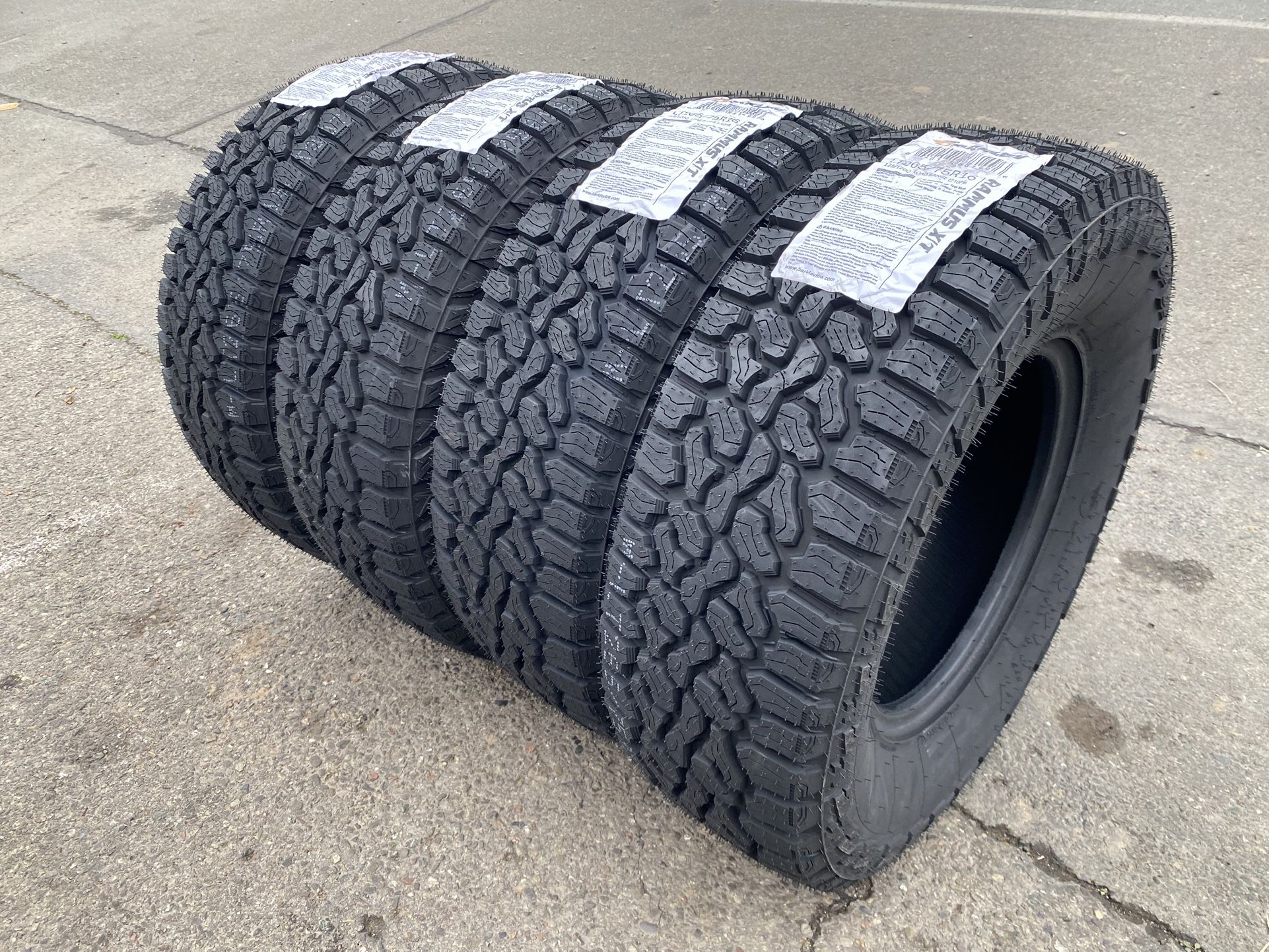 All Terrain A/T LT265/75/16”