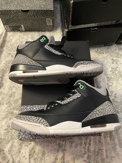 Jordan 3 green glow