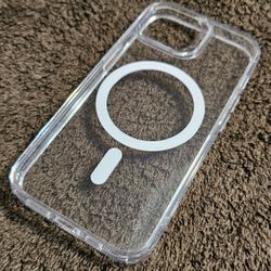 Magnetic Clear Case Iphone 15