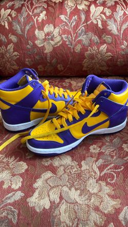 Nike Dunk High Lakers