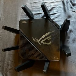 ASUS - ROG Rapture GT-AX11000 Pro Tri-Band Wi-Fi 6 Router 10GB  2.5GB Ports 