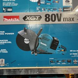 Makita 80v XGT Max Brushless 14” Power Cutter Kit