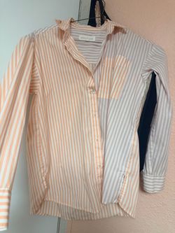 Olive & Oak Striped Button-Down Shirt