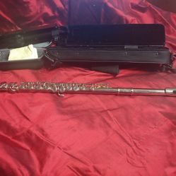Student flute With Stand And Extras