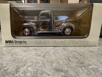 1940 Ford Pickup Die-Cast Collectible by M.B. & Strings Inc. - New in Box