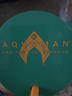 Aquaman Cup And Popcorn Bucket