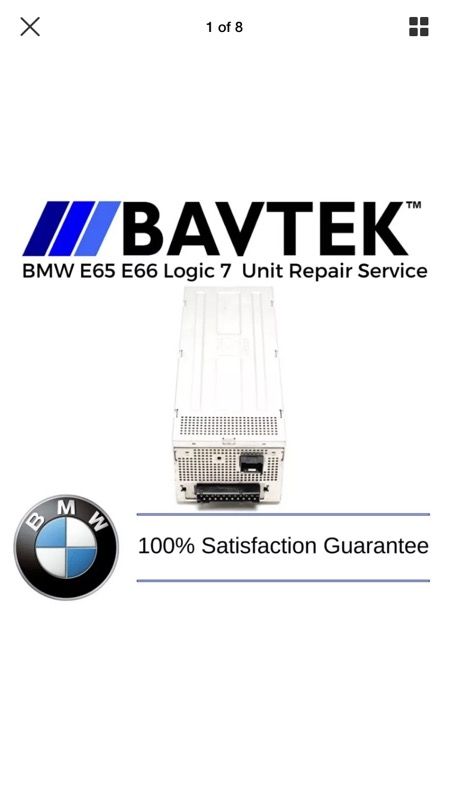 BMW Logic 7 L7 Amp Amplifier Repair Service 745 750i E65 E66