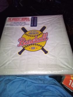 The Great American Baseball Box," a 4-CD collection of baseball audio history. 