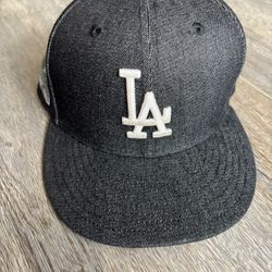 Los Angeles Dodgers New Era Hat Cap Fitted Size 7 1/2