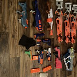 Lot  Of  NERF Guns
