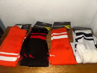 New Diadora Athletic Sports Socks Size M
