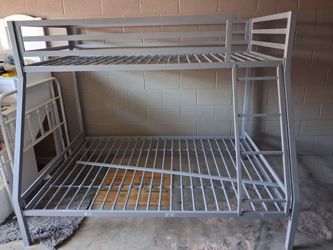 Used-Like New Twin/Full Bunk Bed 
 Free Local Delivery + Setup..