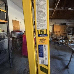 Werner 6 ft. H Fiberglass Step Ladder Type IAA 375 lb. 