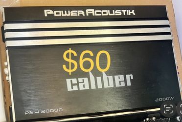 4 Channel Amplifier/ 2000 Watts