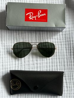 Ray-Ban Aviator Sunglasses New Authentic