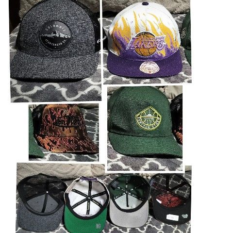 Various Designer Hats