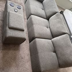 3 Piece Sectional With Media Unit