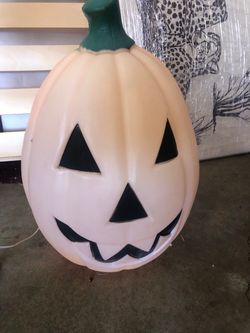 Large Halloween Jack-O-Lantern Blow Mold