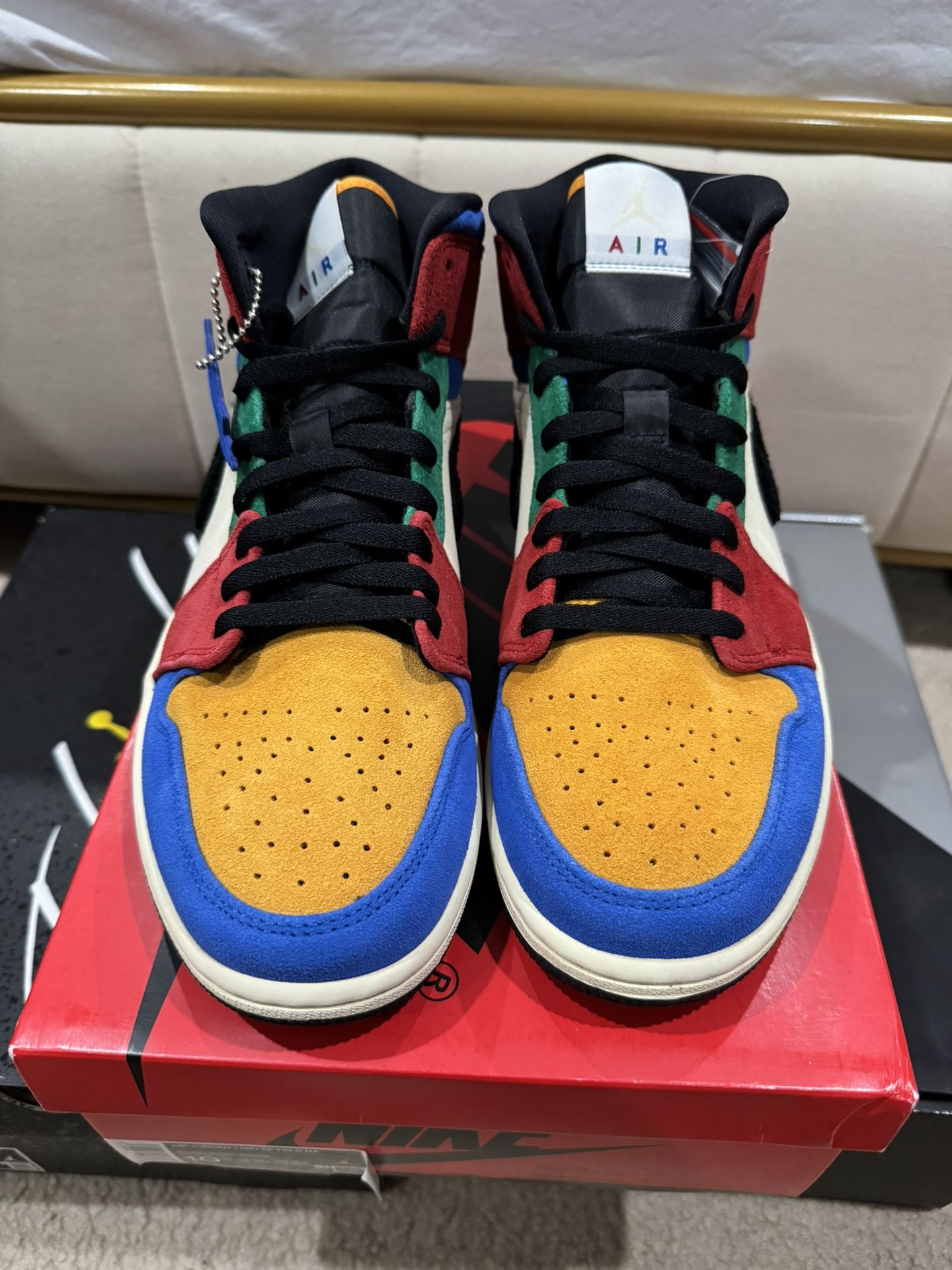 Jordan 1 Mid “Blue the Great” 10.5M