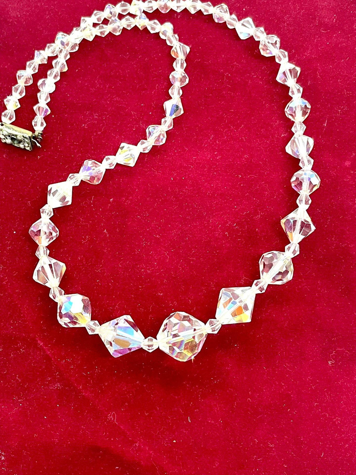 Aurora Borealis Crystal Necklace
