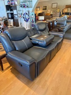 Double Recliner Sofa 