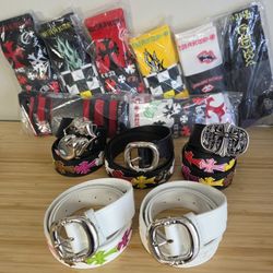 Chrome BELTS & Socks 
