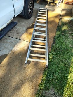 Werner 24 ft extension ladder