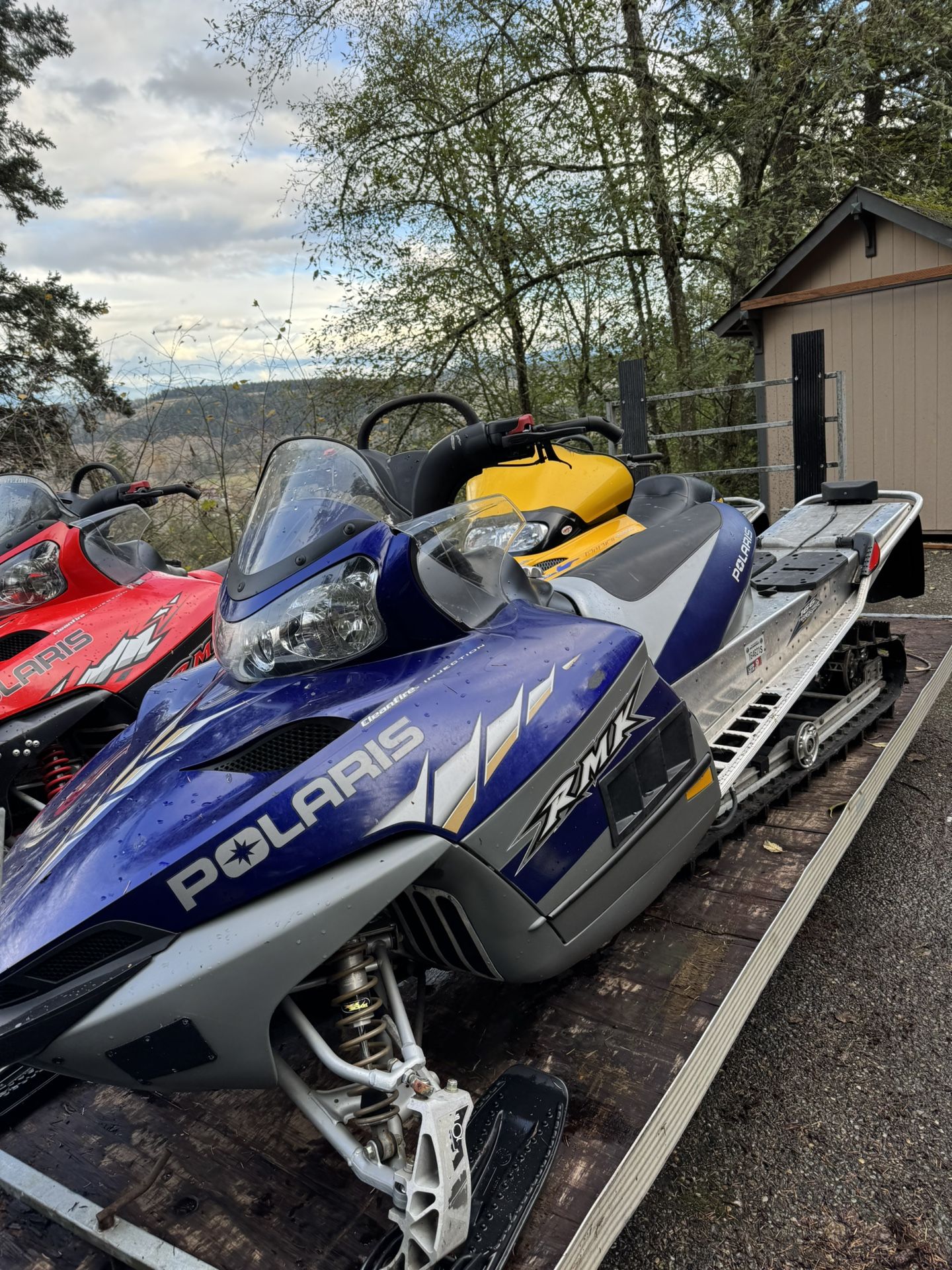 Snowmobiles. Sea-Doo Polaris.