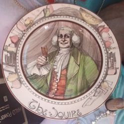 Royal Doulton "The Squire" D6284 Rack Plate