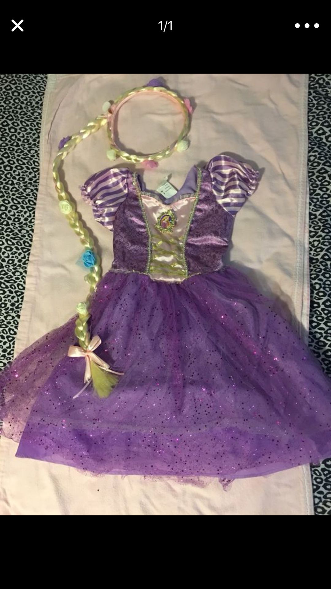 Rapunzel tangled costume disfraz
