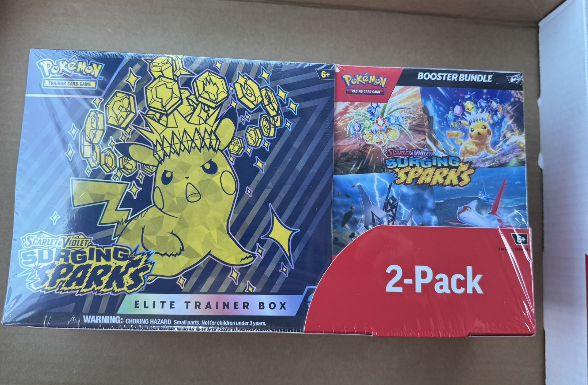 elite trainer box or booster bundle Pokémon card elite trainer box With Booster Bundle 2-pack