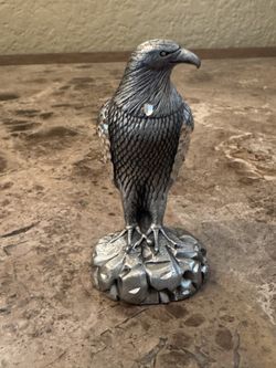 Vintage 1986 Cuter Pewter Eagle Bald Eagle Figurine 