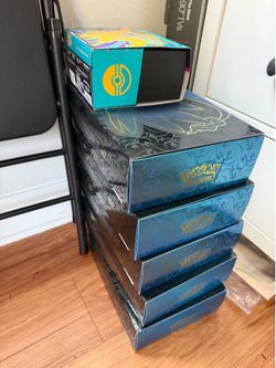 Empty pokemon boxes