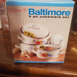 Vintage Baltimore 6 Peice Cookware