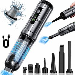 [NEW] Car Cordless Vacuum with Air Duster