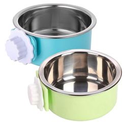 kathson Crate Dog Bowls Set Of 2