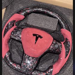 Tesla Steering Wheel Custom