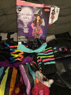 Girl witch costume