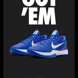 Kobe 6 Protro Dodgers
