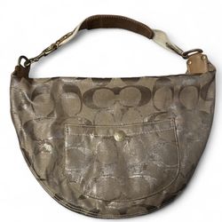 Coach y2k brown/tan hobo purse