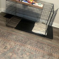 XL Dog Cage W/ Two Entrances